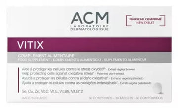 Laboratoire Acm Vitix Food Supplement 30 Tablets