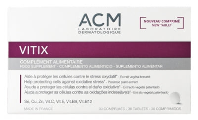 Laboratoire Acm Vitix Food Supplement 30 Tablets