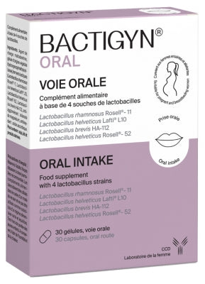 Laboratoire Ccd Bactigyn 30 Capsules