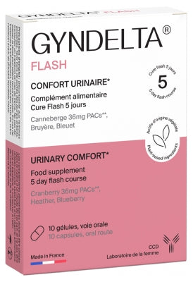 Laboratoire Ccd Gyndelta Flash 10 Capsules