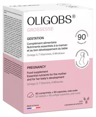 Laboratoire Ccd Oligobs Grossesse 90 Tablets + 90 Capsules