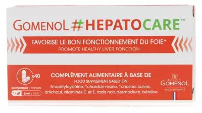 Laboratoire Du Gomenol Hepatocare 30 Tablets