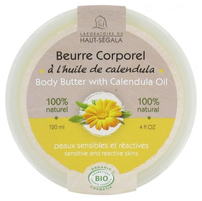 Laboratoire Du Haut-Ségala Organic Body Butter With Calendula Oil 120Ml