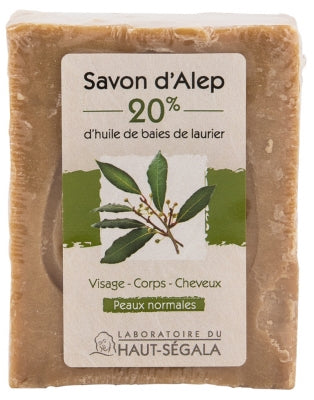 Laboratoire Du Haut-Ségala Aleppo Soap 20% Laurel Berries 200G