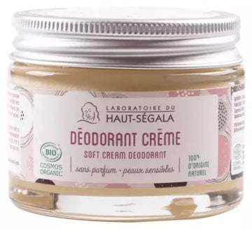 Laboratoire Du Haut-Ségala Soft Cream Deodorant Fragrance-Free Organic 50G