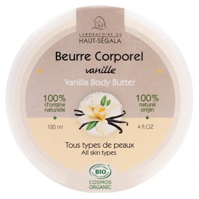 Laboratoire Du Haut-Ségala Vanilla Body Butter Organic 120Ml