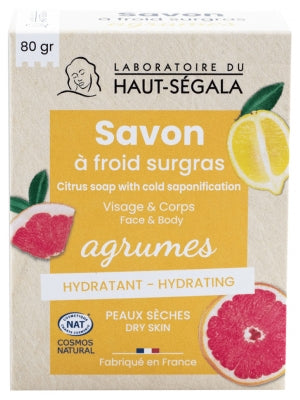 Laboratoire Du Haut-Ségala Citrus Surfatty Cold Process Soap 80G