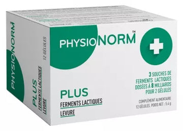 Laboratoire Immubio Physionorm Plus 12 Capsules