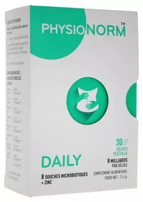 Laboratoire Immubio Physionorm Daily 30 Capsules