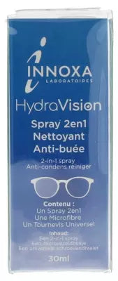 Laboratoire Innoxa Hydravision 2-In-1 Anti-Fog Cleaner Spray 30Ml