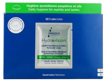 Laboratoire Innoxa Hydravision Periocular Wipes 20 Units