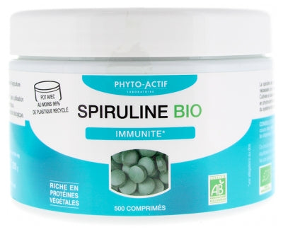 Laboratoire Phyto-Actif Spirulina 500 Tablets | Buy At Low Price Here