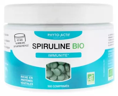 Laboratoire Phyto-Actif Spirulina 500 Tablets | Buy At Low Price Here