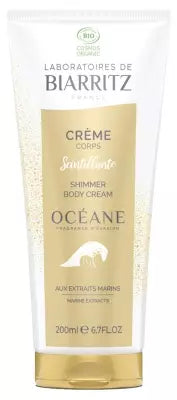 Laboratoires De Biarritz Océane Shimmer Body Cream Organic 200Ml