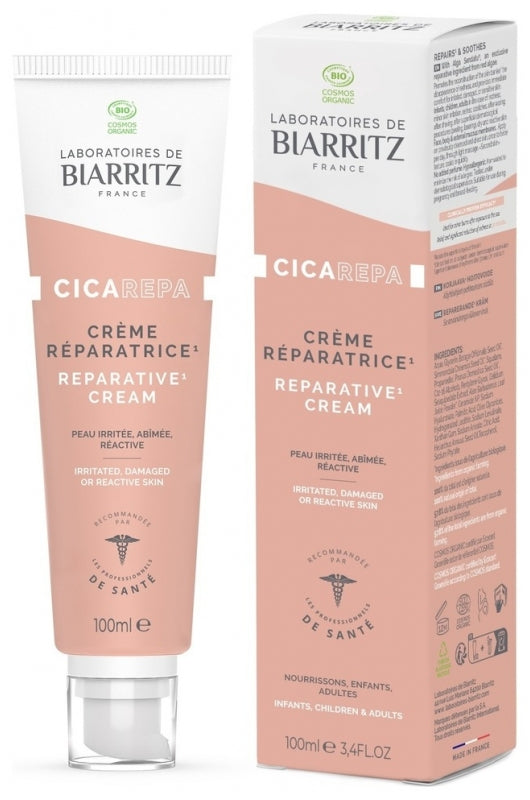 Laboratoires De Biarritz Cica Repa Reparative Cream Organic100 Ml