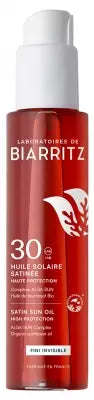 Laboratoires De Biarritz Satin Sun Oil Spf30 125 Ml