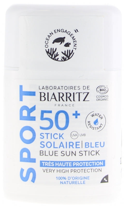 Laboratoires De Biarritz Sport Tinted Sun Stick Spf50+ Organic 12G