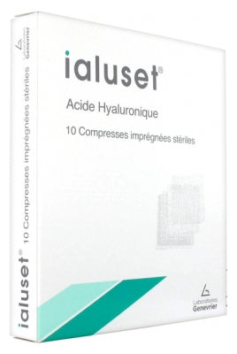 Laboratoires Genevrier Ialuset 10 Sterile Soaked Compresses