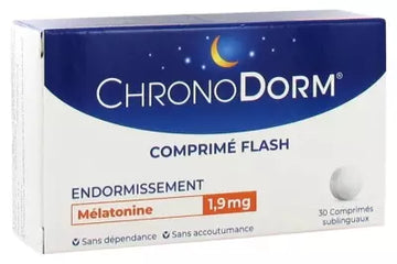 Laboratoires Iprad Chronodorm Melatonin 1,9Mg 30 Sublingual Tablets