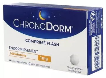 Laboratoires Iprad Chronodorm Melatonin 1Mg 30 Sublingual Tablets