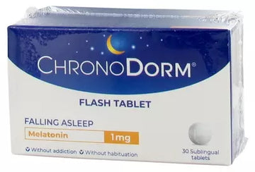 Laboratoires Iprad Chronodorm Melatonin 1Mg 2 X 30 Sublingual Tablets