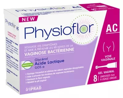 Laboratoires Iprad Physioflor Ac Vaginal Gel 8 Single Doses