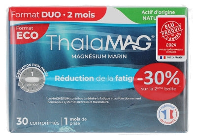 Laboratoires Iprad Thalamag Marine Magnesium Inner Balance 2 X 30 Tablets