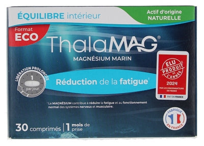 Laboratoires Iprad Thalamag Marine Magnesium Inner Balance 30 Tablets