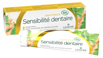 Laboratoires Lehning Organic Toothpaste Sensitivity 80 G