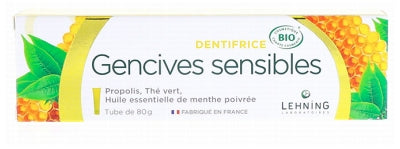 Laboratoires Lehning Organic Sensitive Gums Toothpaste 80 G