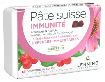 Laboratoires Lehning Pâte Suisse Immunity 40 Gommes