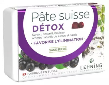 Laboratoires Lehning Pâte Suisse Detox 40 Gommes