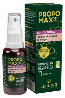 Laboratoires Lehning Propo Max Spray Gorge Doux Bio 30 Ml