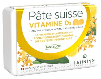 Laboratoires Lehning Vitamine D3 Swiss Paste 40 Gums