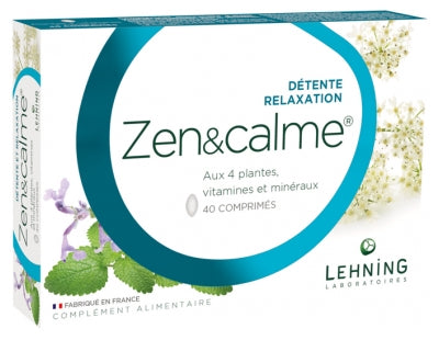 Laboratoires Lehning Zen & Calm 40 Tablets