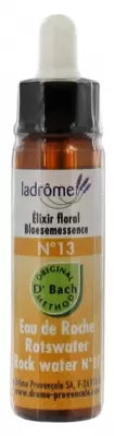 Ladrôme Bach Flowers Floral Elixir N°13: Rock Water Organic 10Ml