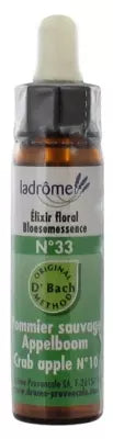 Ladrôme Flowers Of Bach Floral Elixir N°33: Organic Crab Apple 10Ml