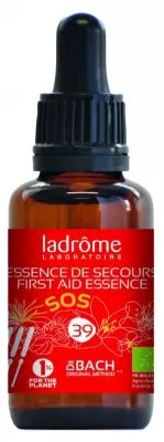 Ladrôme Flowers Of Bach Floral Elixir N°39: First Aid Essence Organic 30Ml