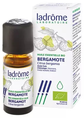 Ladrôme Organic Bergamot Essential Oil (Citrus Bergamia) 10Ml