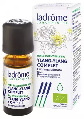 Ladrôme Organic Essential Oil Ylang Ylang Complete (Cananga Odorata) 10Ml