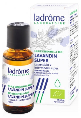 Ladrôme Organic Essential Oil Lavandin Super (Lavandula X Intermedia Super) 30Ml