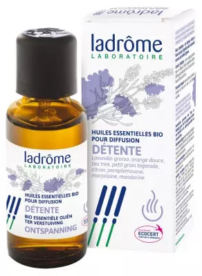 Ladrôme Organic Essential Oils For Relaxing Diffusion 10Ml