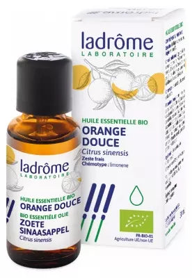 Ladrôme Organic Essential Oil Sweet Orange (Citrus Sinensis) 30Ml