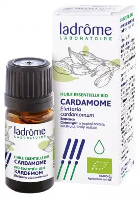 Ladrôme Organic Essential Oil Cardamome (Elettaria Cardomomum) 5Ml