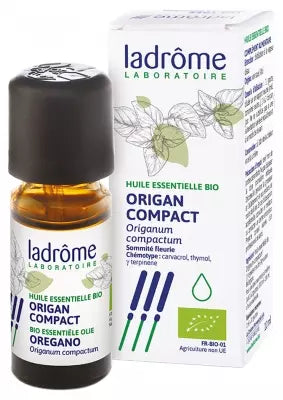 Ladrôme Organic Essential Oil Oregano Compact (Origanum Compactum) 10Ml