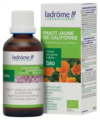 Ladrôme Organic Fresh Plant Extract California Poppy 50Ml