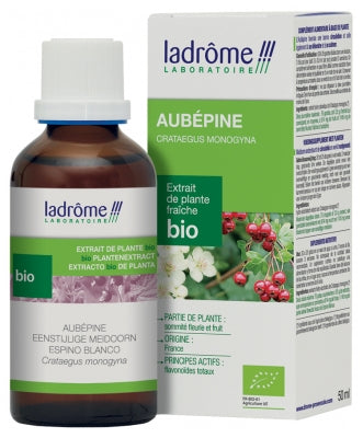 Ladrôme Organic Fresh Plant Extract Hawthorn 50Ml