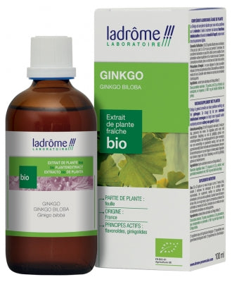 Ladrôme Organic Fresh Plant Extract Ginkgo 100Ml