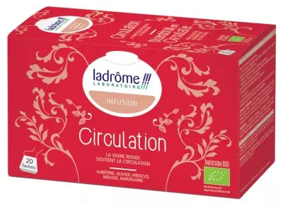 Ladrôme Organic Infusion Circulation 20 Sachets