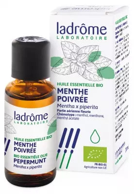 Ladrôme Organic Peppermint Essential Oil (Mentha X Piperita) 30Ml